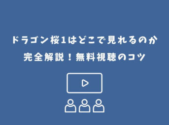ドラゴン桜1 どこで見れる