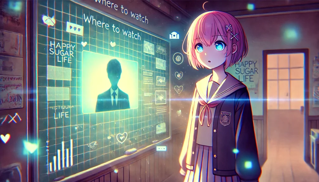 ハッピーシュガーライフのアニメはどこで見れる？あらすじと見どころ