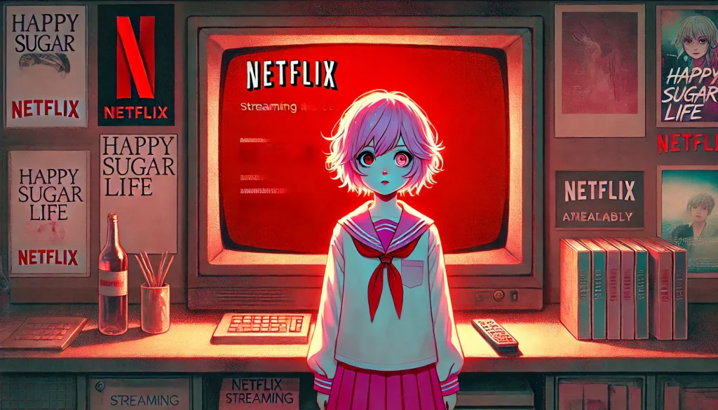 ハッピーシュガーライフのアニメはどこで見れる ネトフリでの配信状況
