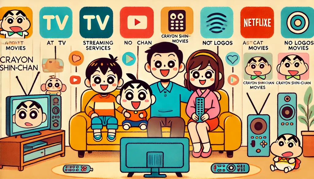 クレヨンしんちゃんの映画はどこで見れるかを総まとめ