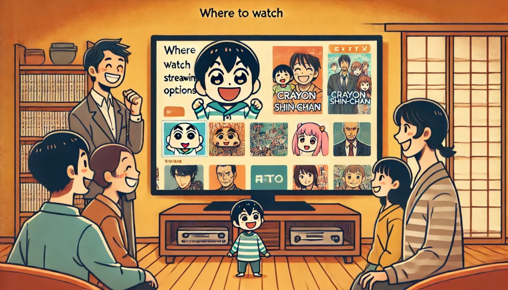 クレヨンしんちゃんの映画はどこで見れる？楽しむ方法