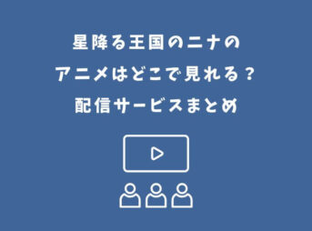星降る王国のニナ アニメ どこで見れる