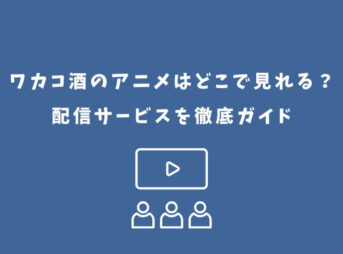 ワカコ酒 アニメ どこで見れる
