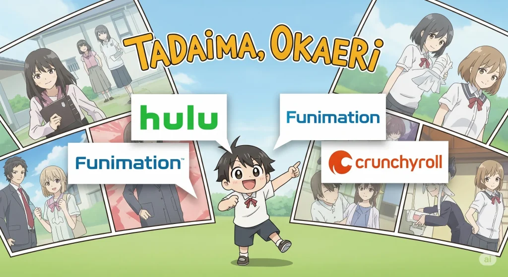 作品情報から探す！ただいま、おかえりのアニメはどこで見れる？