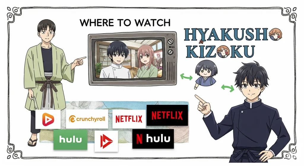 百姓貴族のアニメはどこで見れるのかを総括