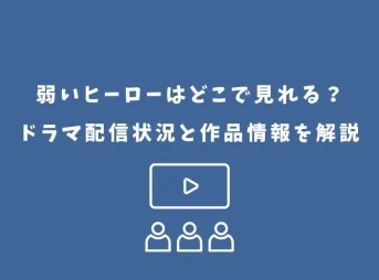 弱いヒーロー ドラマ どこで見れる